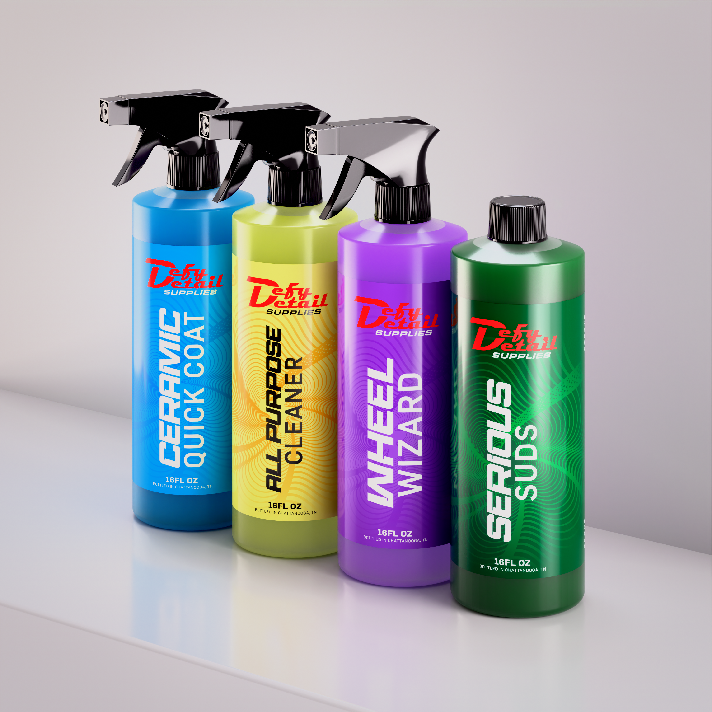 Defy Detail Combo - All 4 Chemicals – Defy Detail Supplies